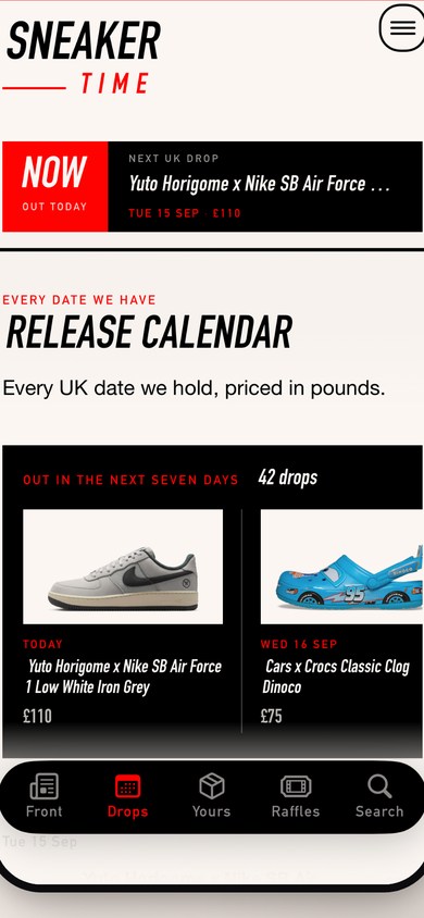 The release calendar, every UK date priced in pounds